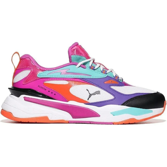 Women Puma Rs Fast Hypnotize Sneaker-  Size 6 - Vibrant Colors -  Brand New - Picture 1 of 16